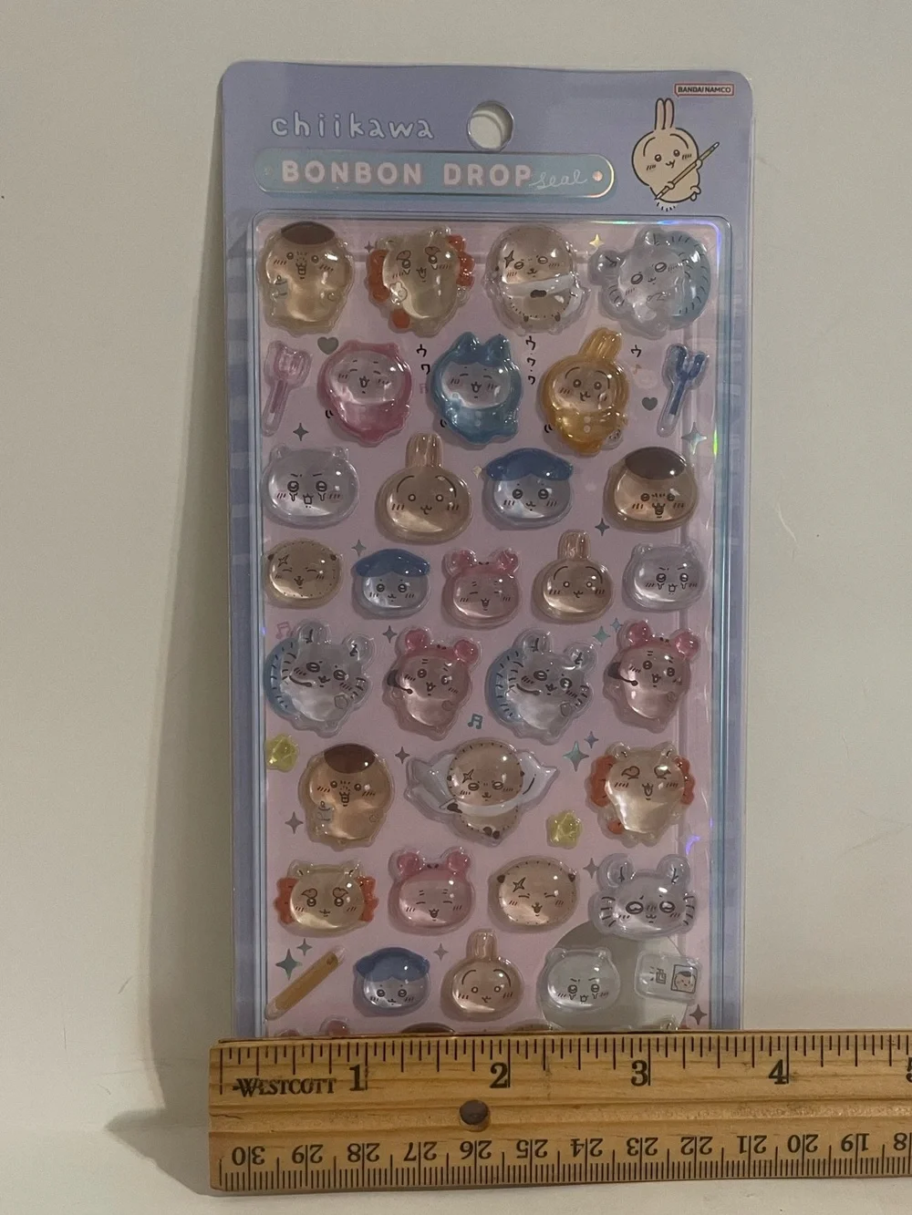 Chiikawa BonBon Drop 3d Bubble Sticker Sheet